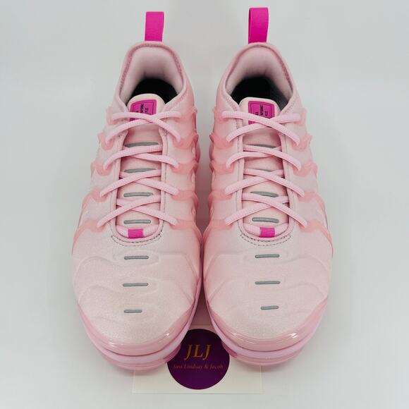 Nike Women's Air VaporMax Plus Pink Foam Playful Pink Sneakers FZ3614-686 Size 8 - Picture 3 of 11